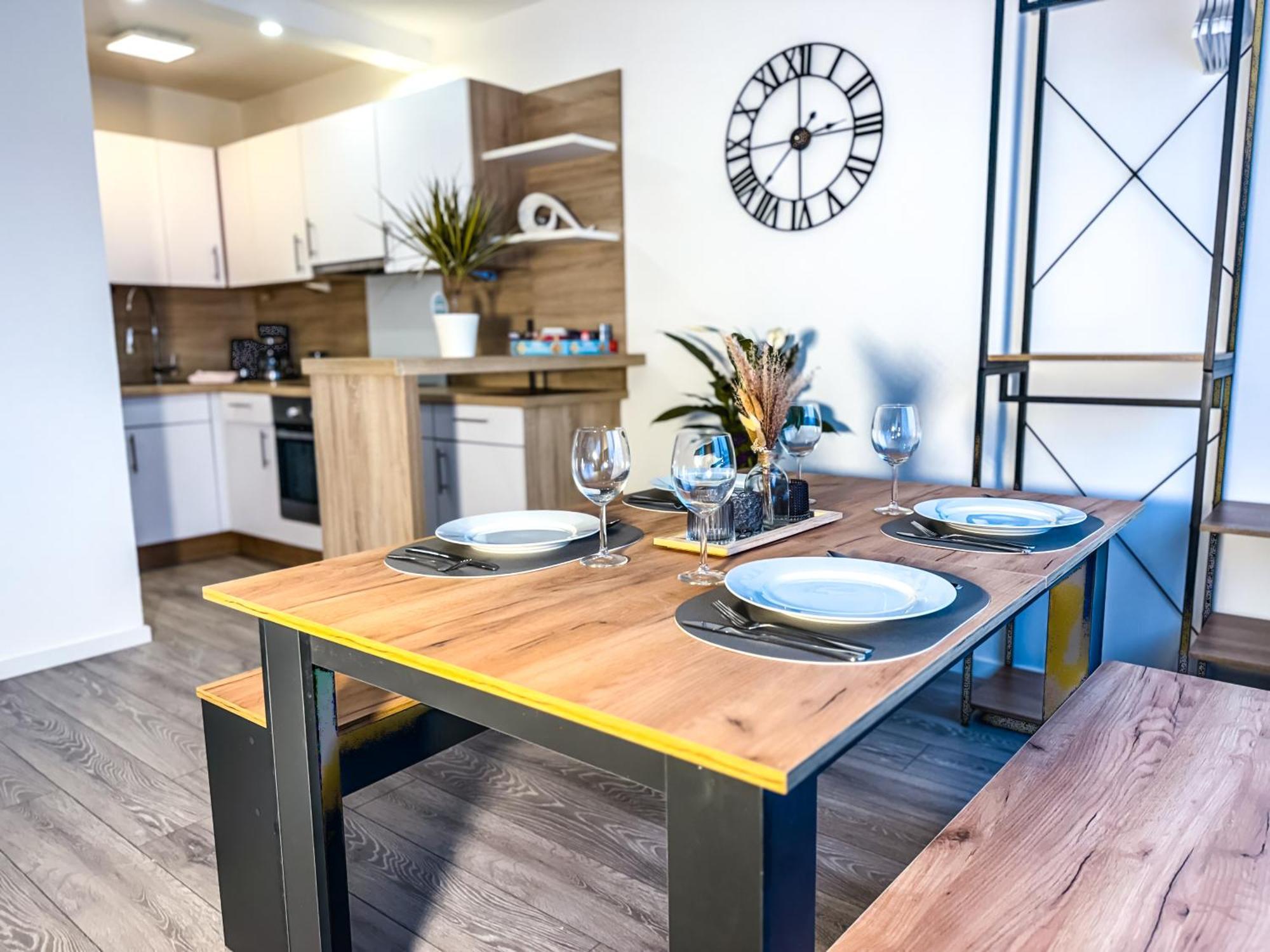 Immostay #6 - Ferienhaus 4 Zimmer Fuer 8 Personen, Wifi & Zentrum BRE 外观 照片